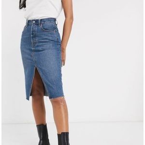 Levi’s Deconstructed Denim Skirt size 23